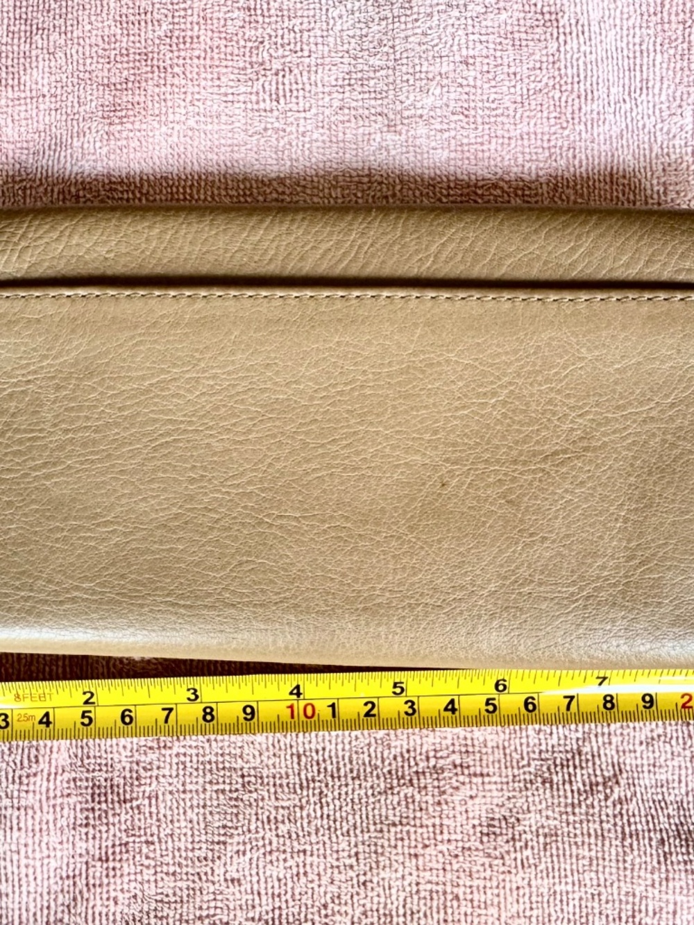 Coach Leather Fold Wallet Tan - Picture 3 of 4